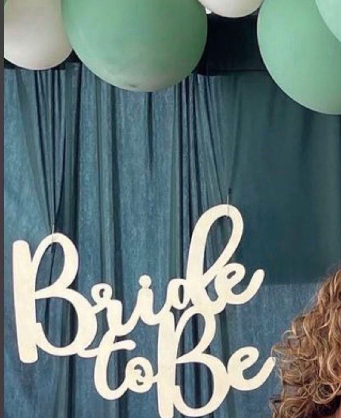 Bride Sign