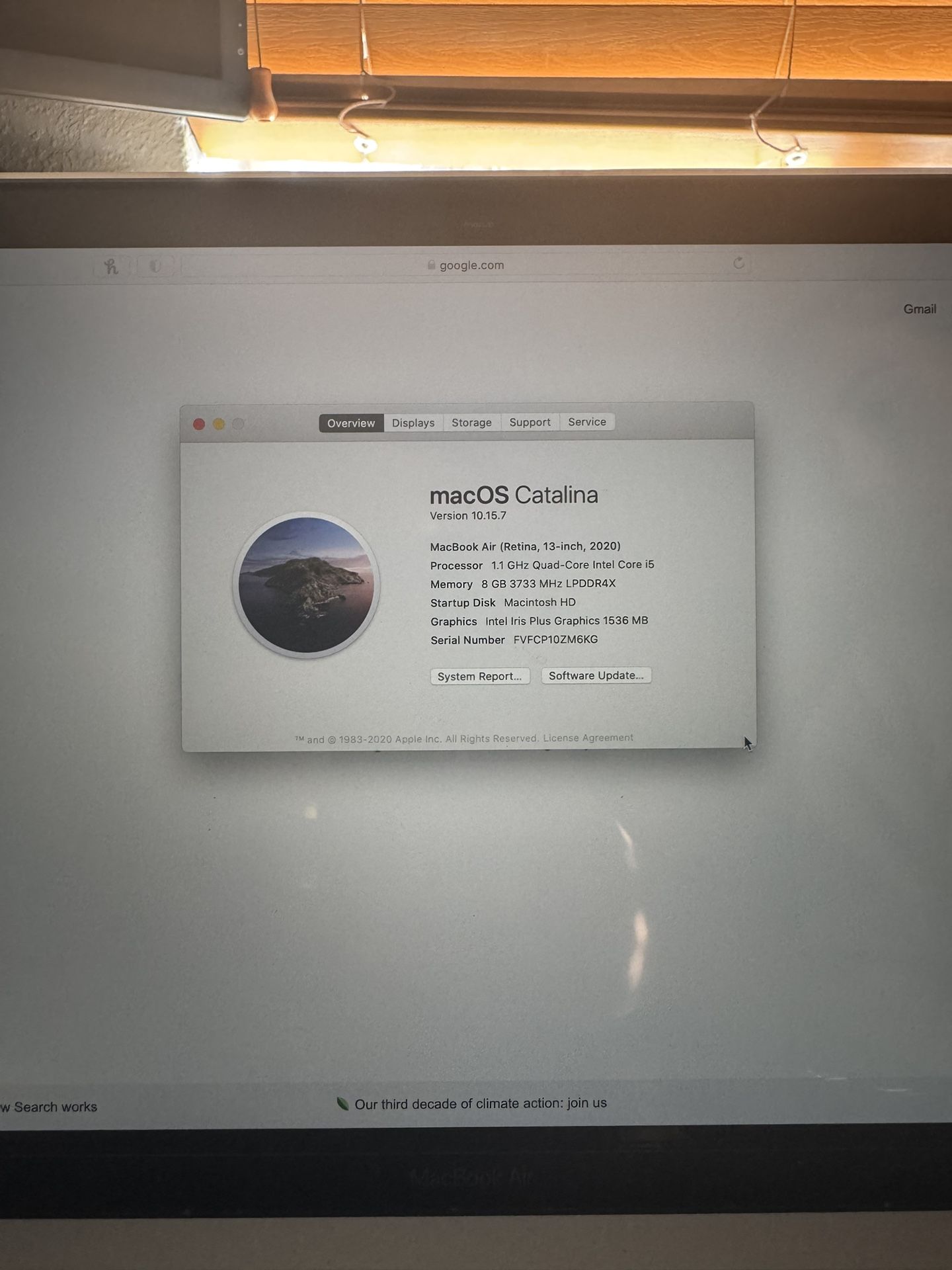MacBook Air i5 1.1GHz 13.3β 512GB SSD Space Grey