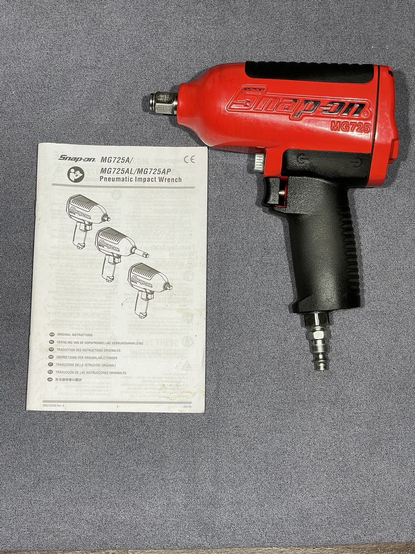 Snap-On  1 1/2” HD Air Impact Wrench