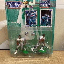 1997 Emmitt Smith & Tony Dorsett Starting Lineup 