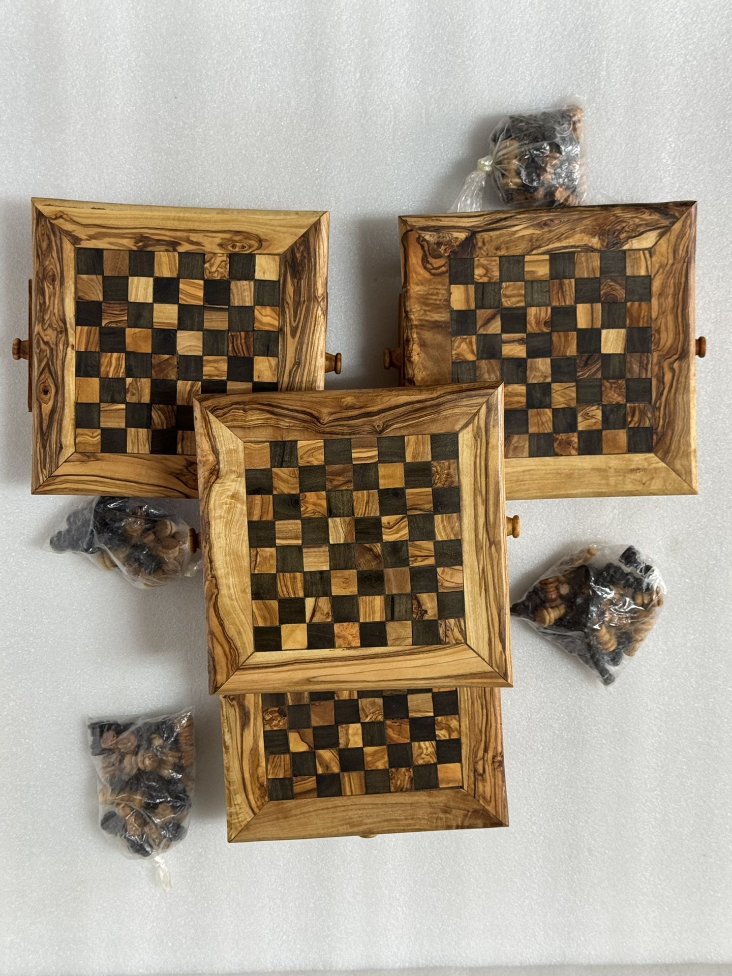 Olive Wood Chessboard Set♟️
