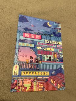 Pokemon & Digimon Glass Poster