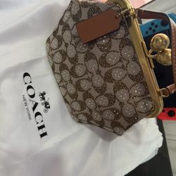 Coach Crystal Kisslock