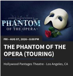 Phantom of the Opera Tickets