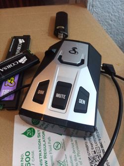 Need gas . Cobra radar detector. Rad350