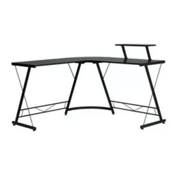 KEKO SHELF A LEG ARC CORNER WF L-Shaped Desk