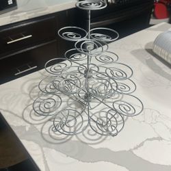 Metal 3 TIER CUPCAKE STAND Dessert Holder
