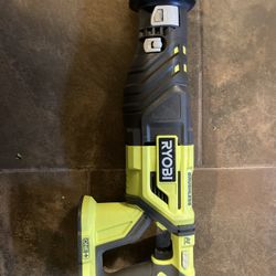 18-Volt ONE+ Cordless Brushless Reciprocating Saw (Tool Only) with Wood Cutting Blade by RYOBI