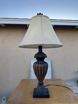 Bedside lamp.
