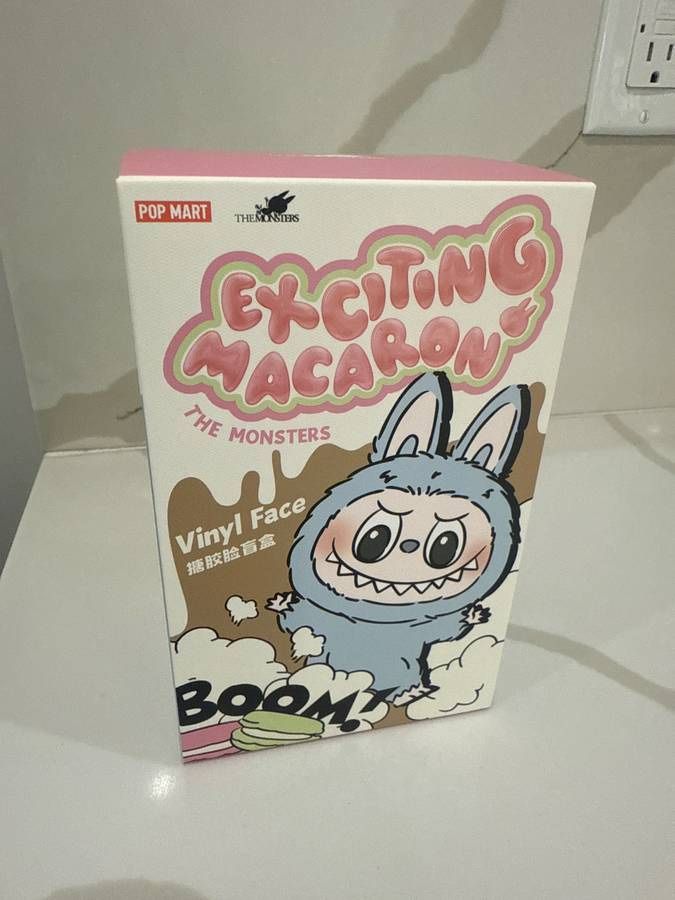 Labubu Exciting Macaron - 4 Single Boxes