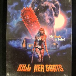 KILL HER GOATS Blu-ray with Slipcover  limited to 5,000 unrated NEW Kane Hodder