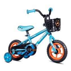 Kids Bike, JOYSTAR Cervine 12 inch  for Boys and Girls, Children Bicycle in Blue - NEW 