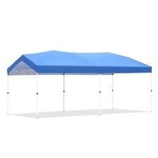 New 10x20 Feet Eazy POP up Canopy Carport Gazebo Tent No Assemble  Blue