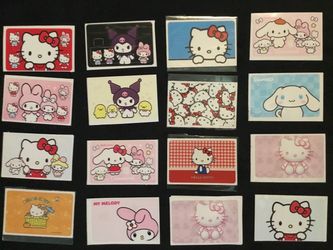 Sanrio debt card sticker cover each $3