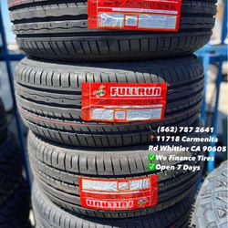 225/55/17 Fullrun New Set of Tires Installed and Balanced Set de Llantas Nuevas Instaladas y Balanceadas
