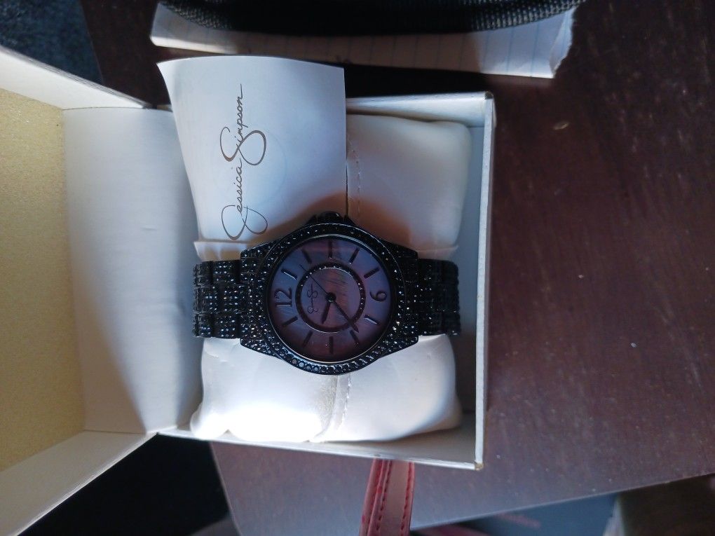 Jessica  Simpson Crystal Watch