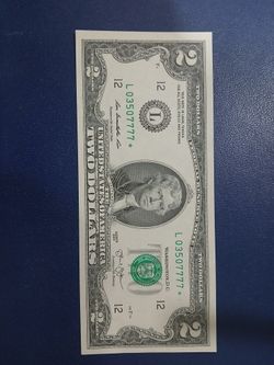 QUAD 7'S $2 2013 Series Unciculated  STAR note 