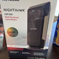 Netgear Nighthawk CM1200 Cable Modem