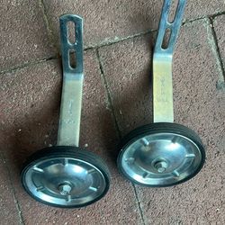 Training wheels for bicycles