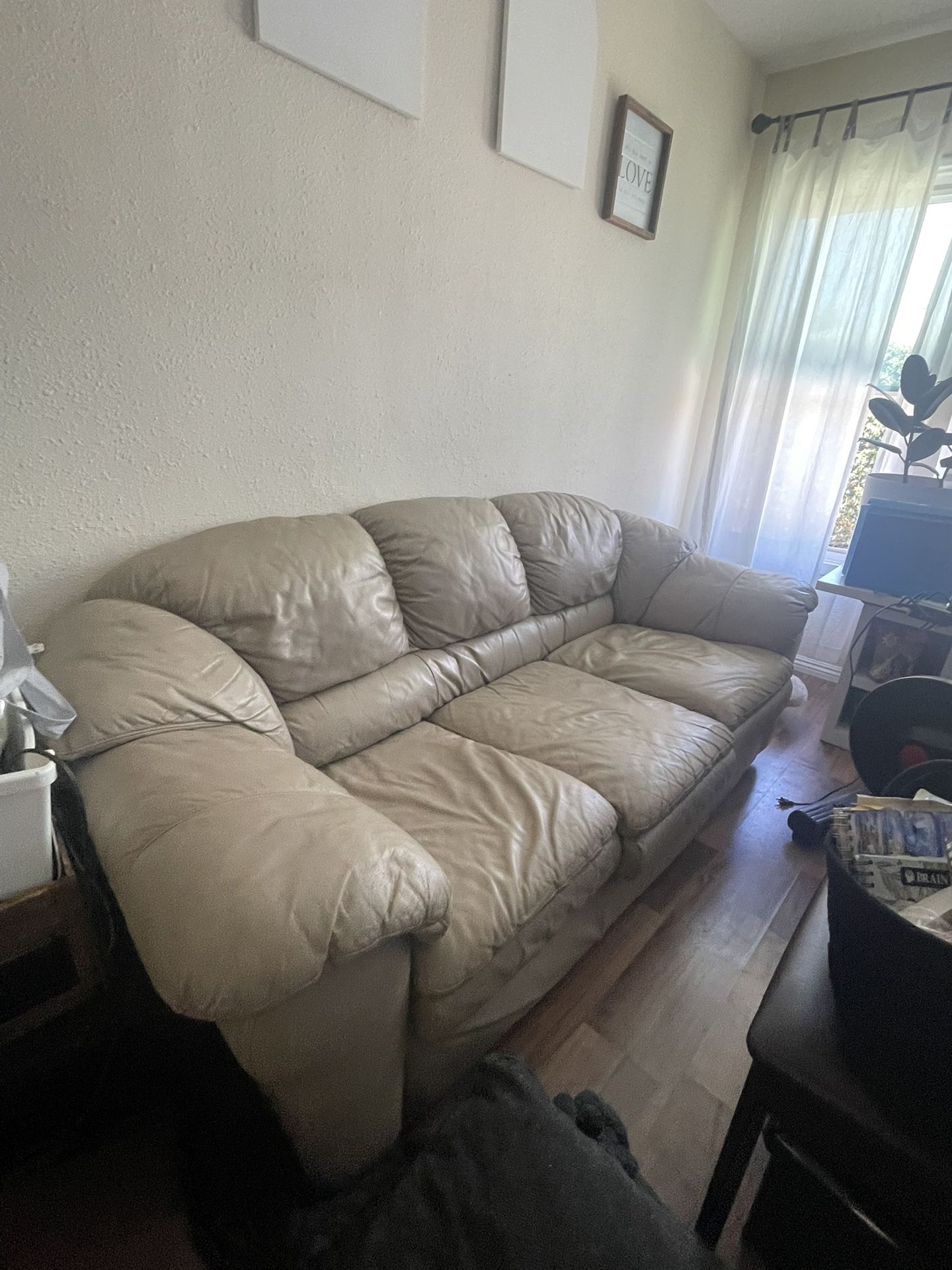Leather Sofa