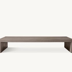 RH Concrete Coffee Table 