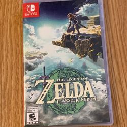 Zelda Tears of the Kingdom - Nintendo Switch