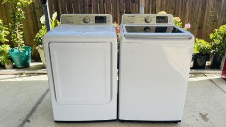 Samsung Washer And Electric Dryer Set Both Working