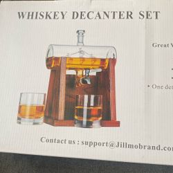 Whiskey Decanter Set