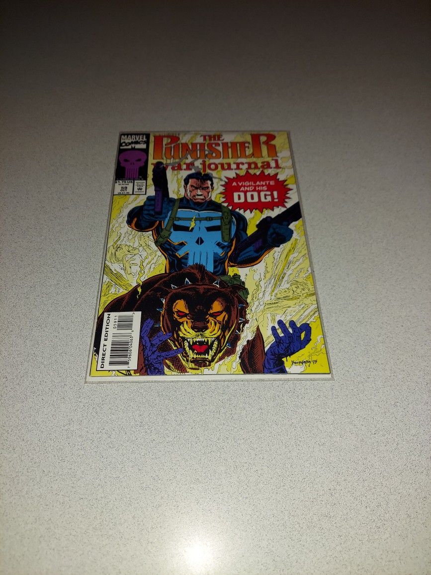 1993 THE PUNISHER WAR JOURNAL #59 COMIC BAGGED AND BOARDED