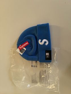 Supreme x New Era S Logo Beanie Blue