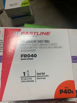 Long file 40 Grit 10.7 yards