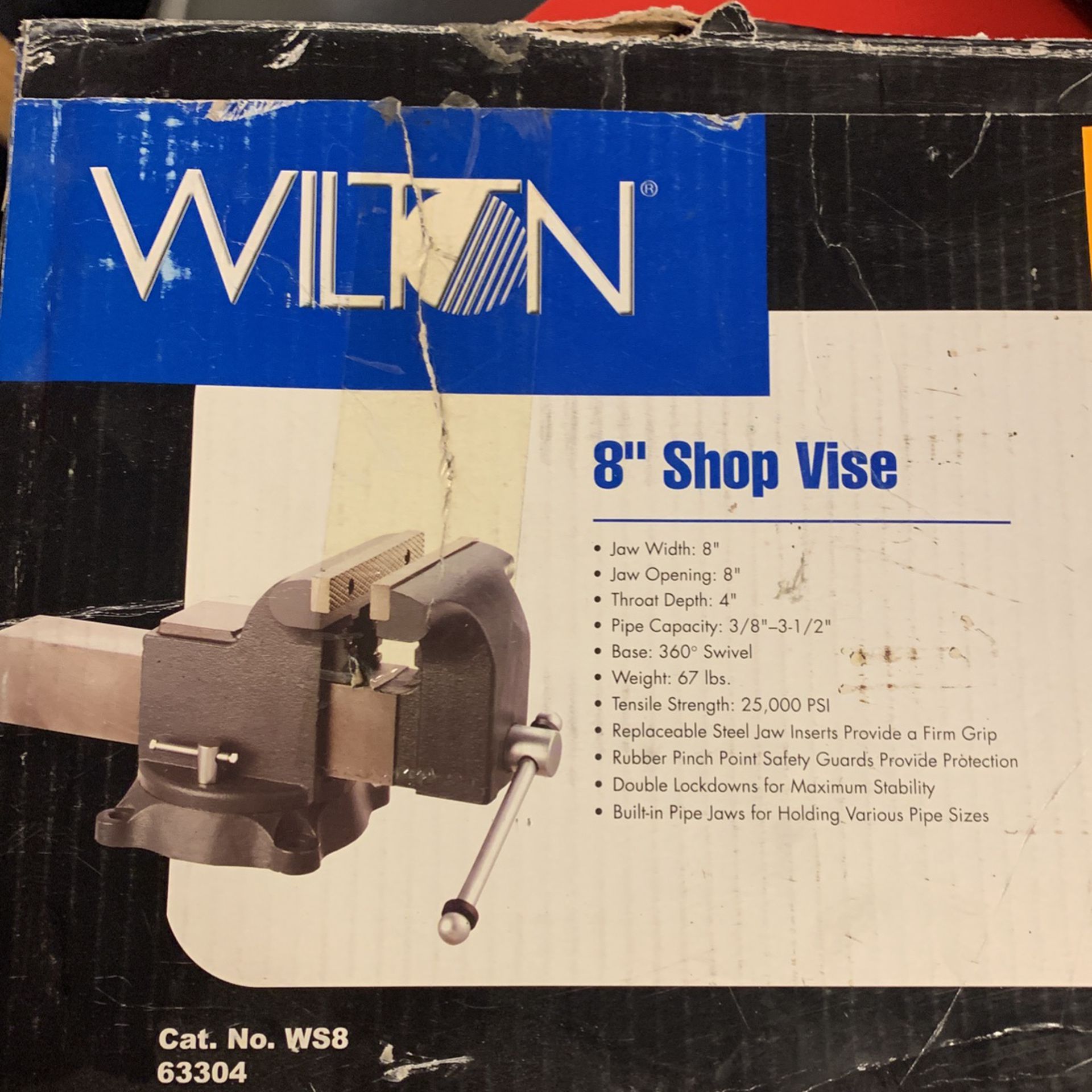 Wilton 8” Bench Vise WS8 NEW
