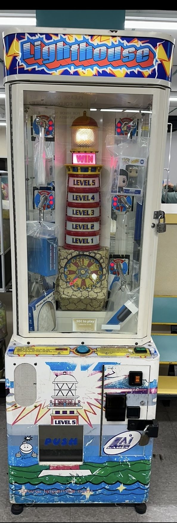 Arcade Prize Redemption Machine , Lighthouse By LAI