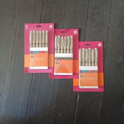 Micron Fine Liners By Sakura