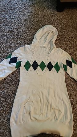 Argyll, elbow length, removable hoodie