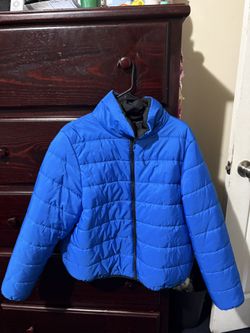 Blue Wild Fable Women Puffer