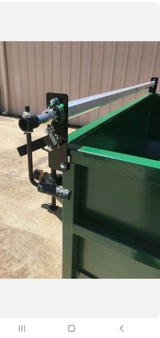 NEW ROLLING TARP KIT,COMES WITH MESH TARP, ALL HARDWARE, TO COVER TRASH FROM DUMP TRAILERS 7FT WIDE X 15' LONG FOR ANY QUESTION TEXT ME PLEASE HABLO E
