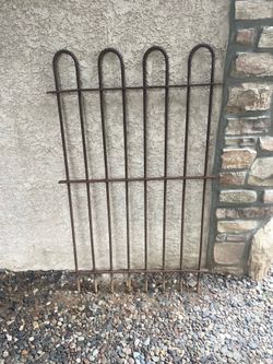 Antique Wrought Iron Gate