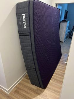 Purple Rejuvenate Premier King Mattress - Like New Condition