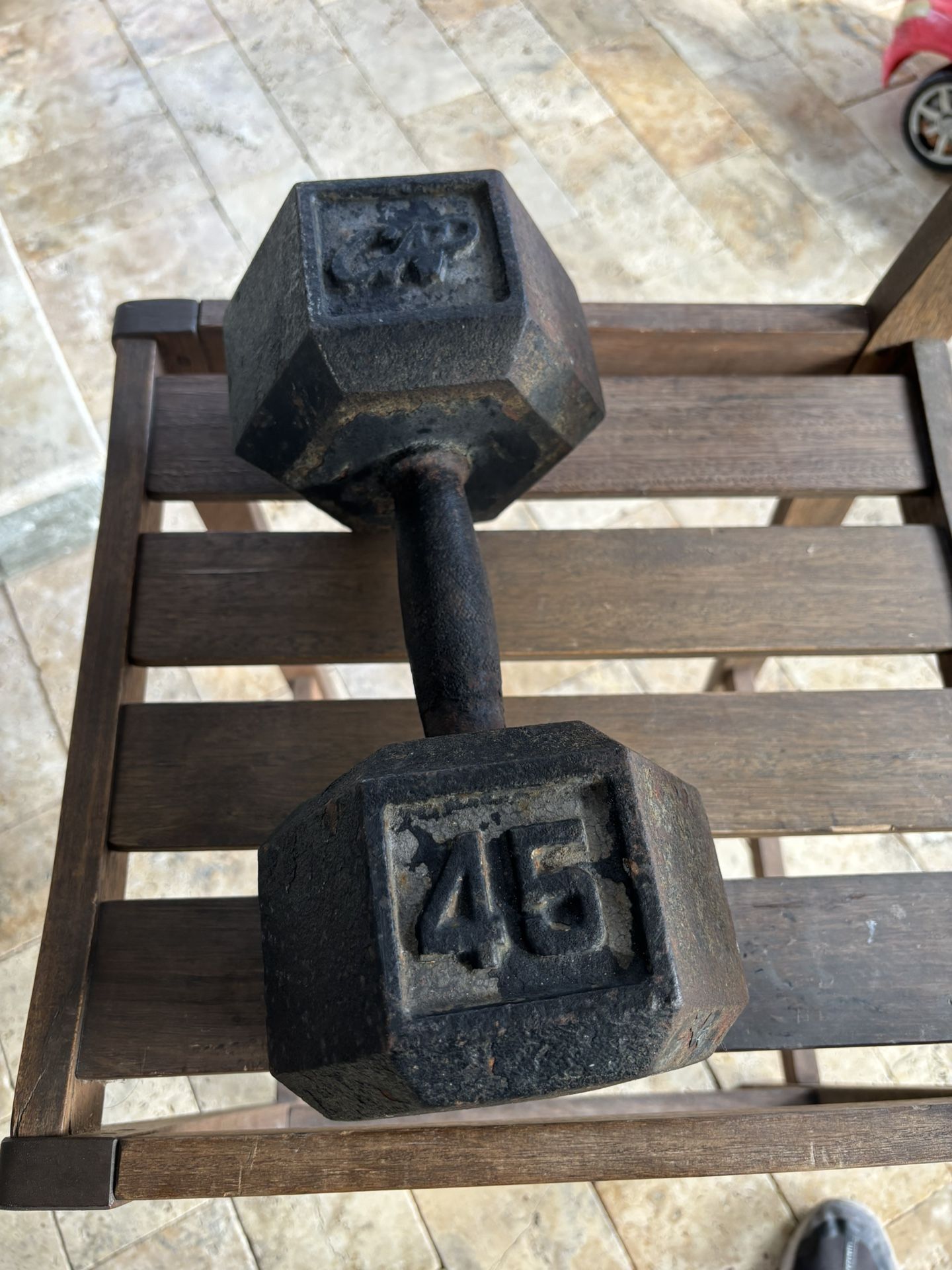 45 Pound Dumbbell