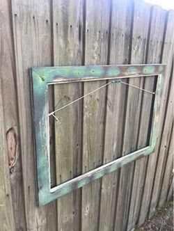Pretty rustic frame