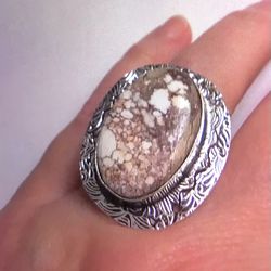 Wild Horse 925 Sterling Silver Ring 