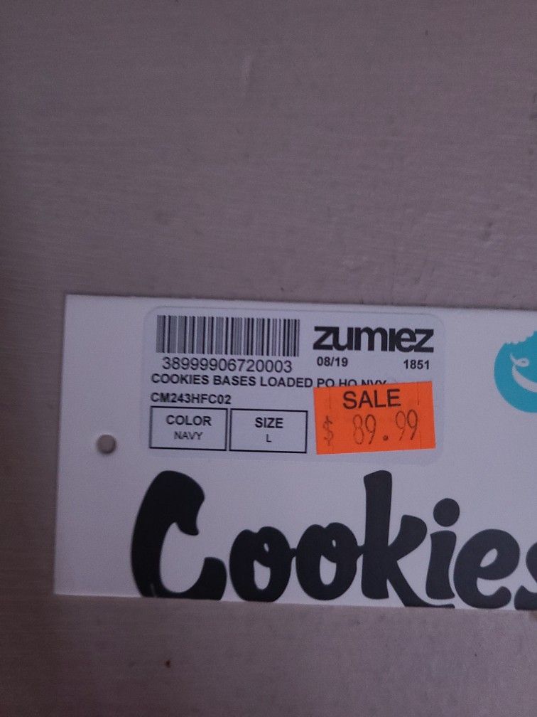 Navy Blue Cookies Hoodie