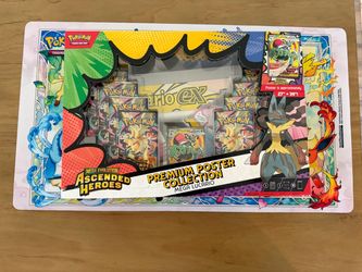 Pokémon Mega Evolution Ascended Heroes Premium Poster Collection – Mega Lucario