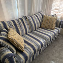 Couch/Sofa Bed - Blue