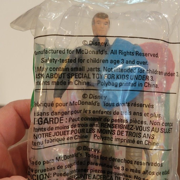 Vintage 1996 McDonald’s Happy Meal Toy Prince Philippe #3. New,
sealed. Figurine with accessoires.