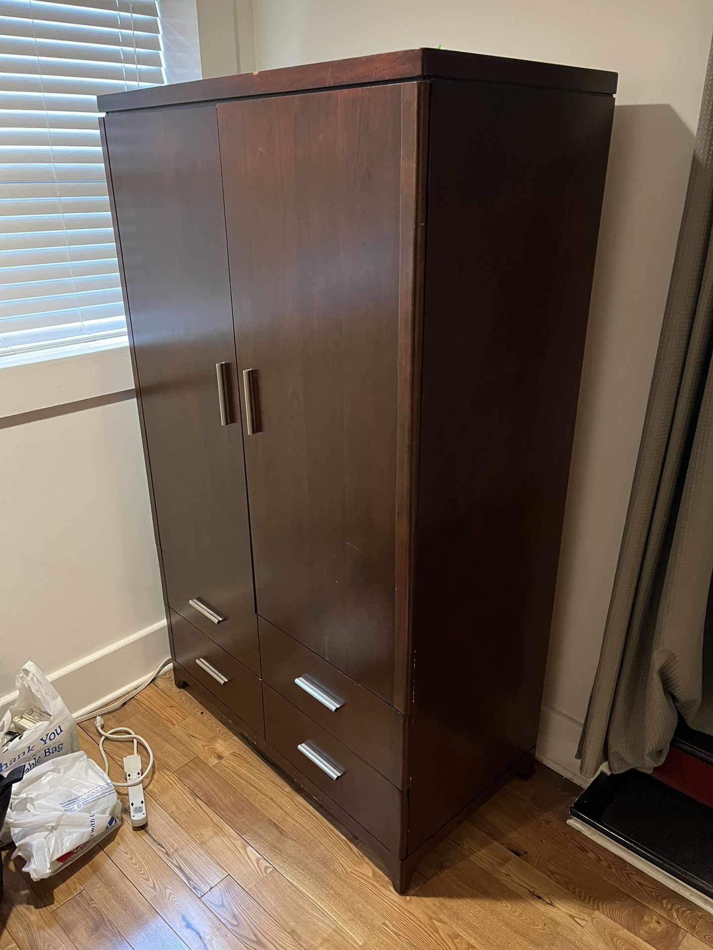 Large Solid Wood Cabinet