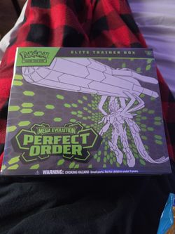 Pokémon TCG Mega Evolution Perfect Order Elite Trainer Box (Sealed)