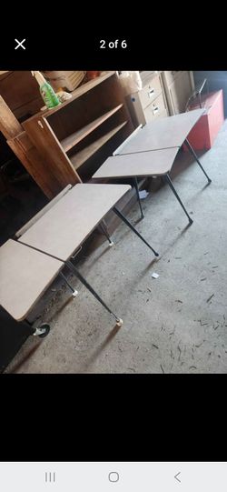Table with folding area