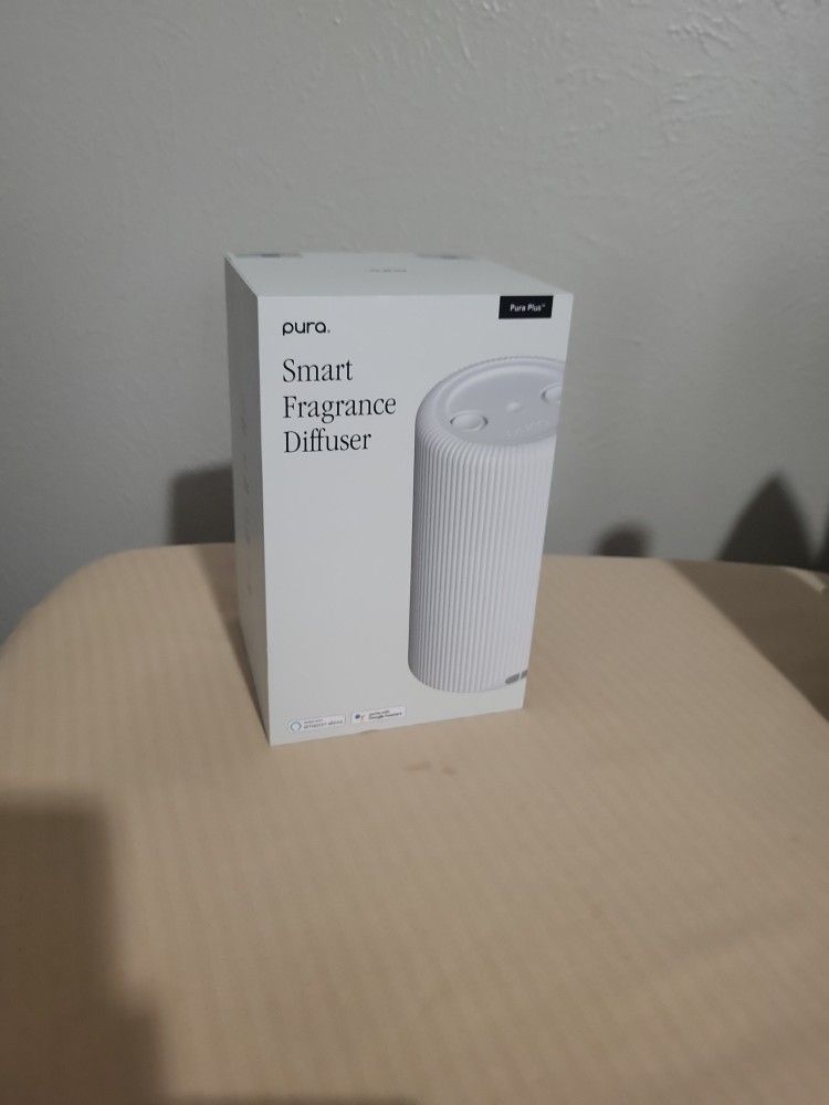 Pura Plus White Wi-Fi Automatic Alexa Enabled Smart Fragrance Home Diffuser